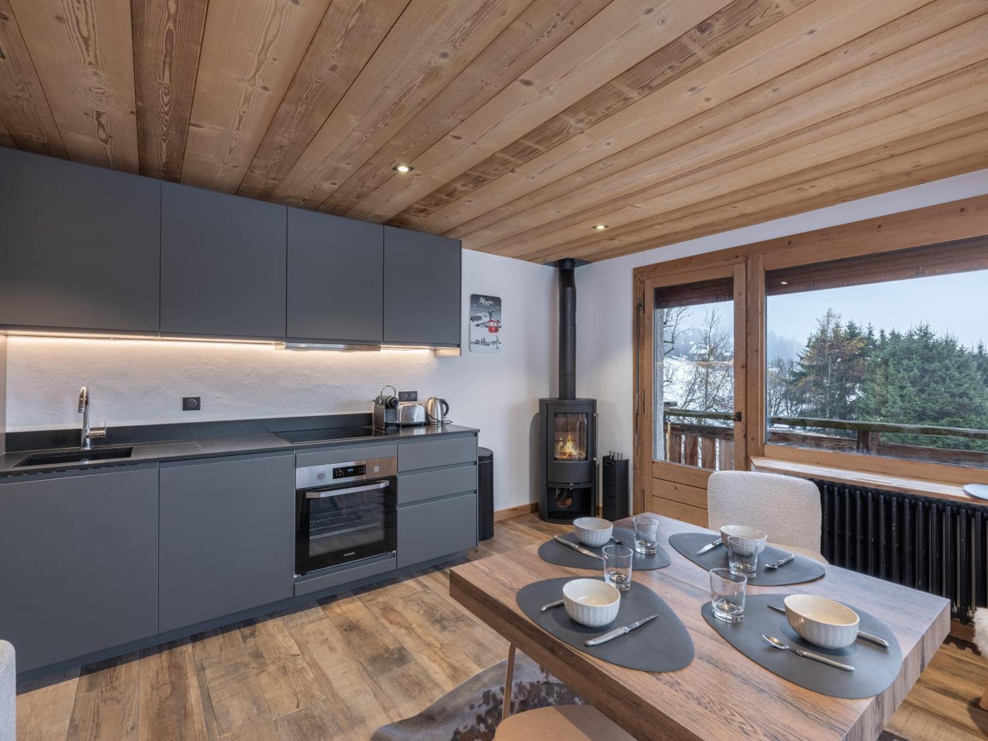 Chalet " Jeane " Proche Centre 梅杰夫 外观 照片